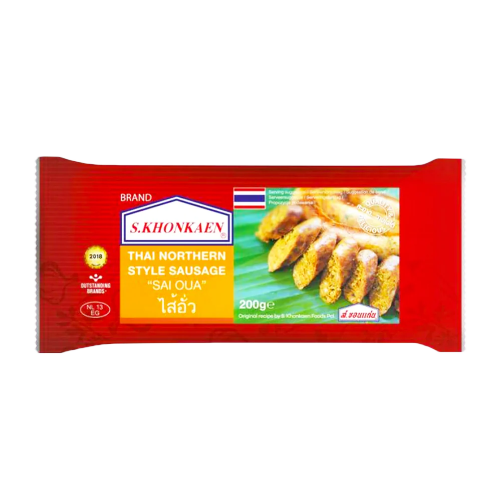 S.KHONKAEN Northern Thai Sausage - Sai Oua 200g (Frozen)