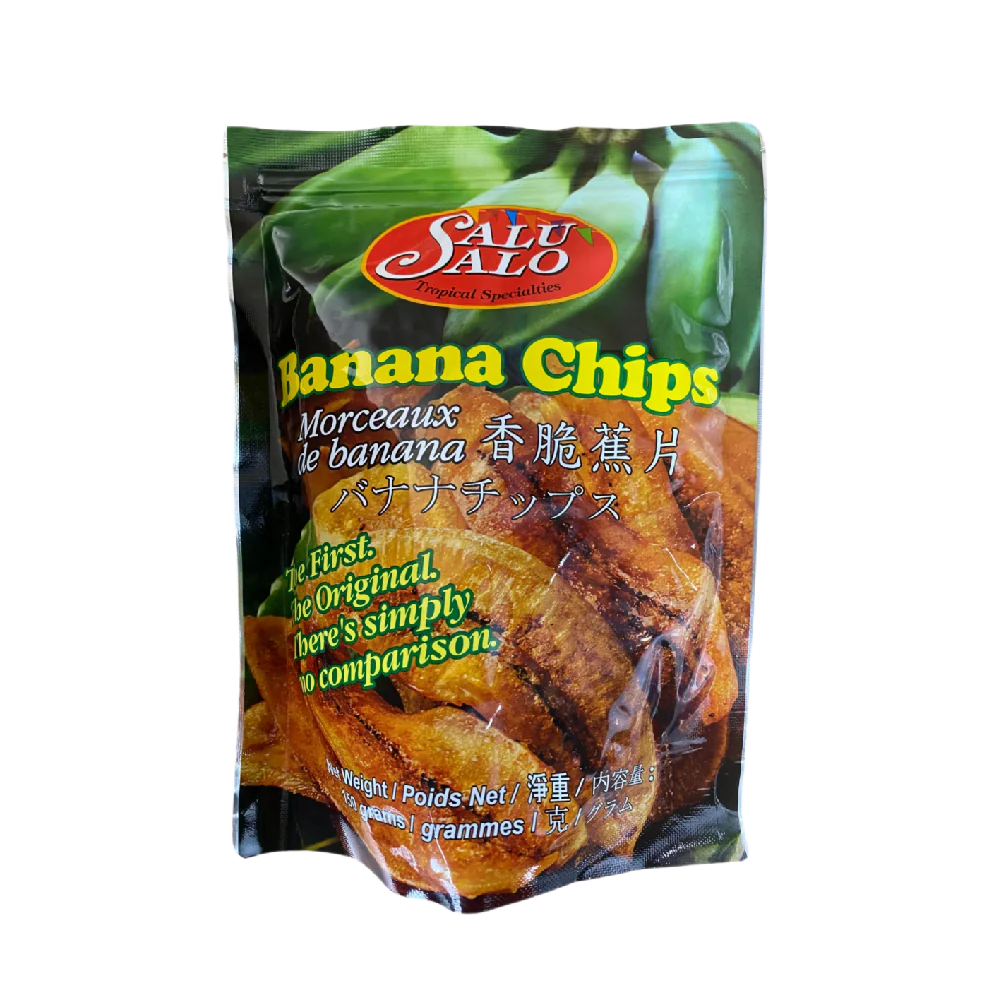 SALUSALO Banana Chips 150g