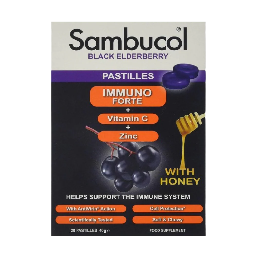 SAMBUCOL Immuno Forte 20 Pastilles