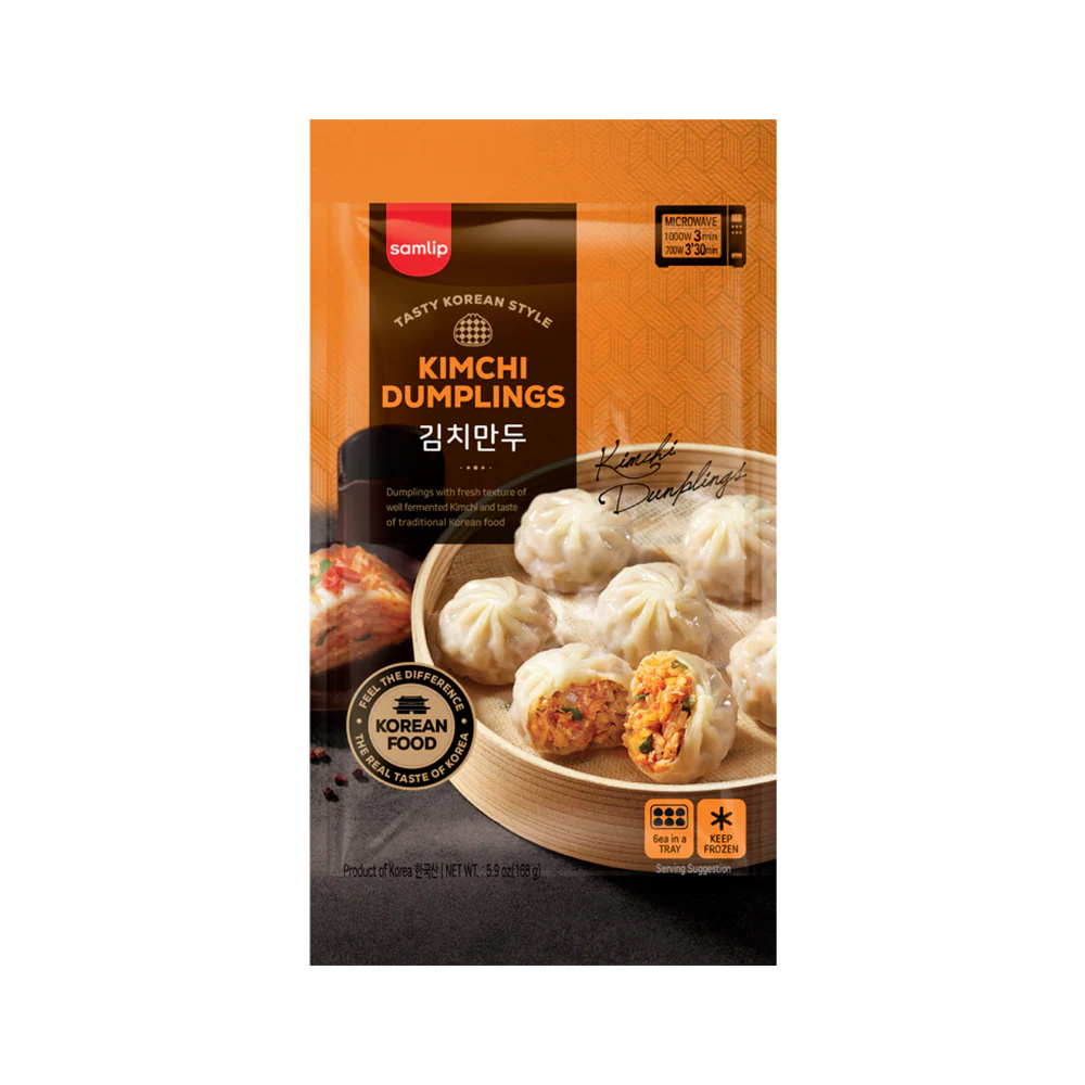 SAMLIP Kimchi Jjin Dumpling 168g (Frozen)
