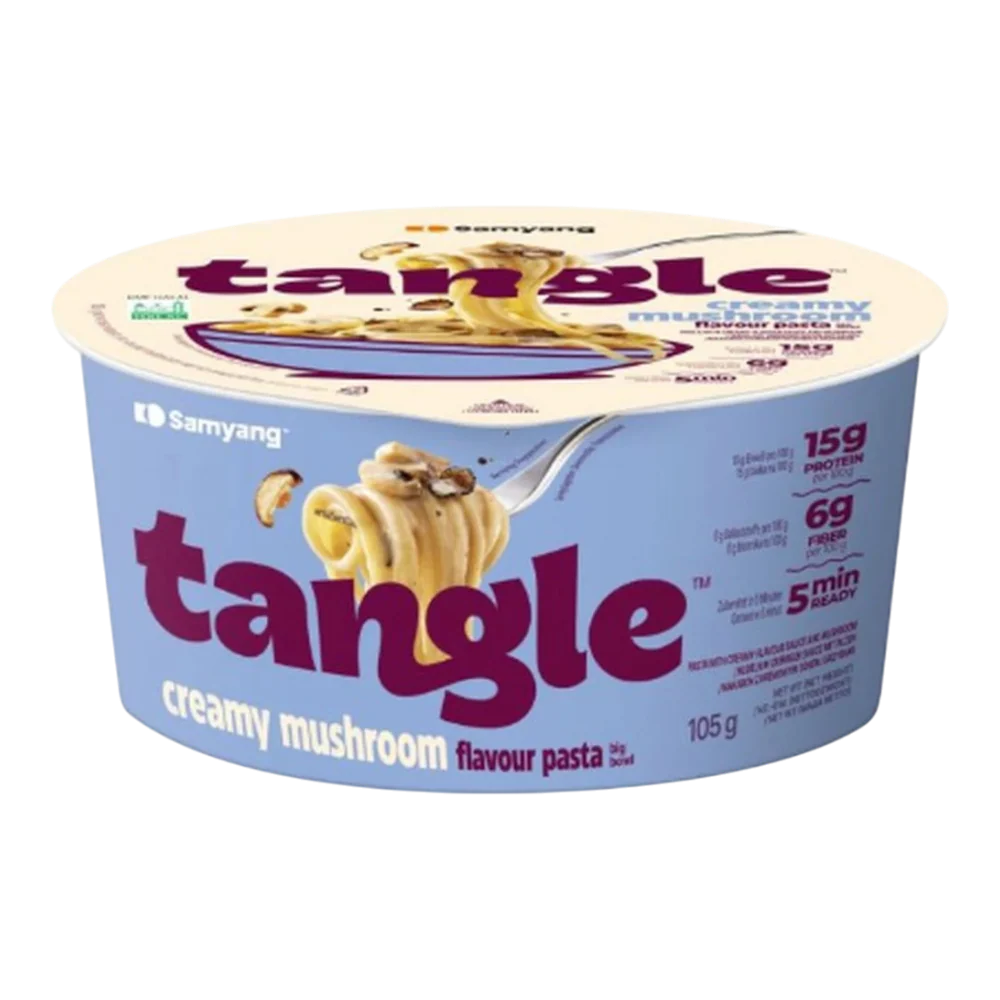 SAMYANG Tangle Big Bowl Mushroom Cream Pasta 105g (Case 6)