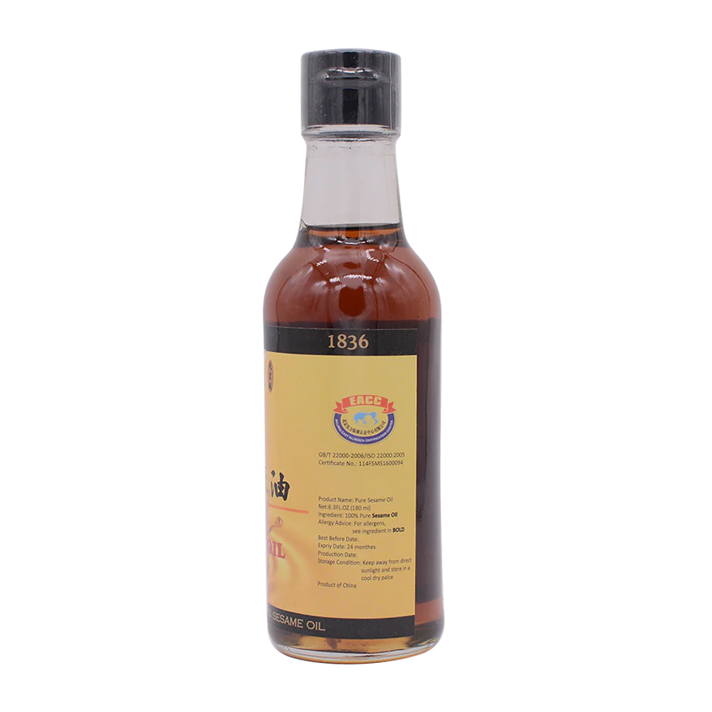 SHAOHSING CASTLE Sesame Oil 180ml - Image 3