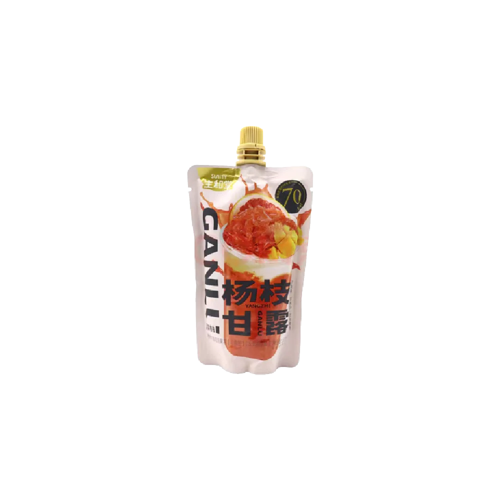 SHENG HE TANG Fruit Jelly With Chilled Mango Sago Cream With Pomelo - Grapefruit Flavour 150g (Case 36)