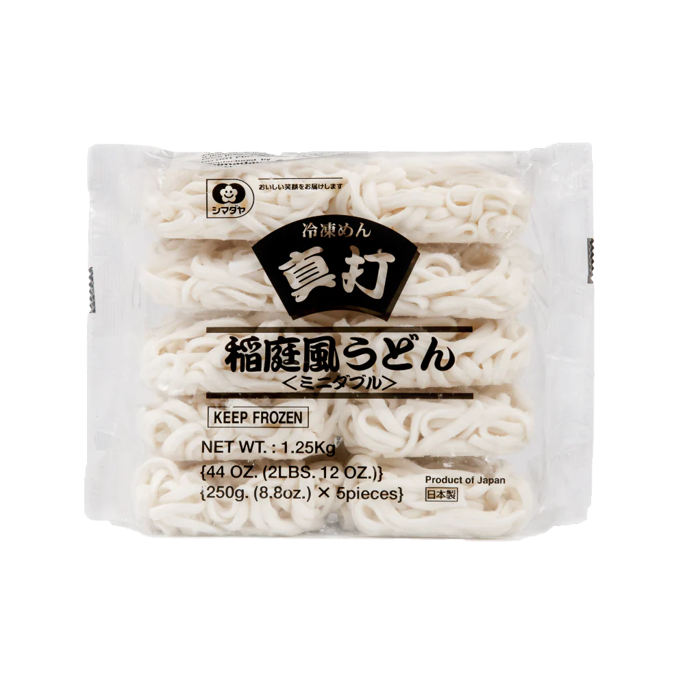 SHIMADAYA Shinuchi Inaniwa Udon Mini-Double (5PCS) 1.25Kg (Frozen)