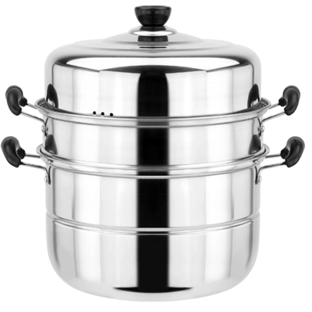 SHUANG YING Double Layer And Double Bottom Steamer 34cm