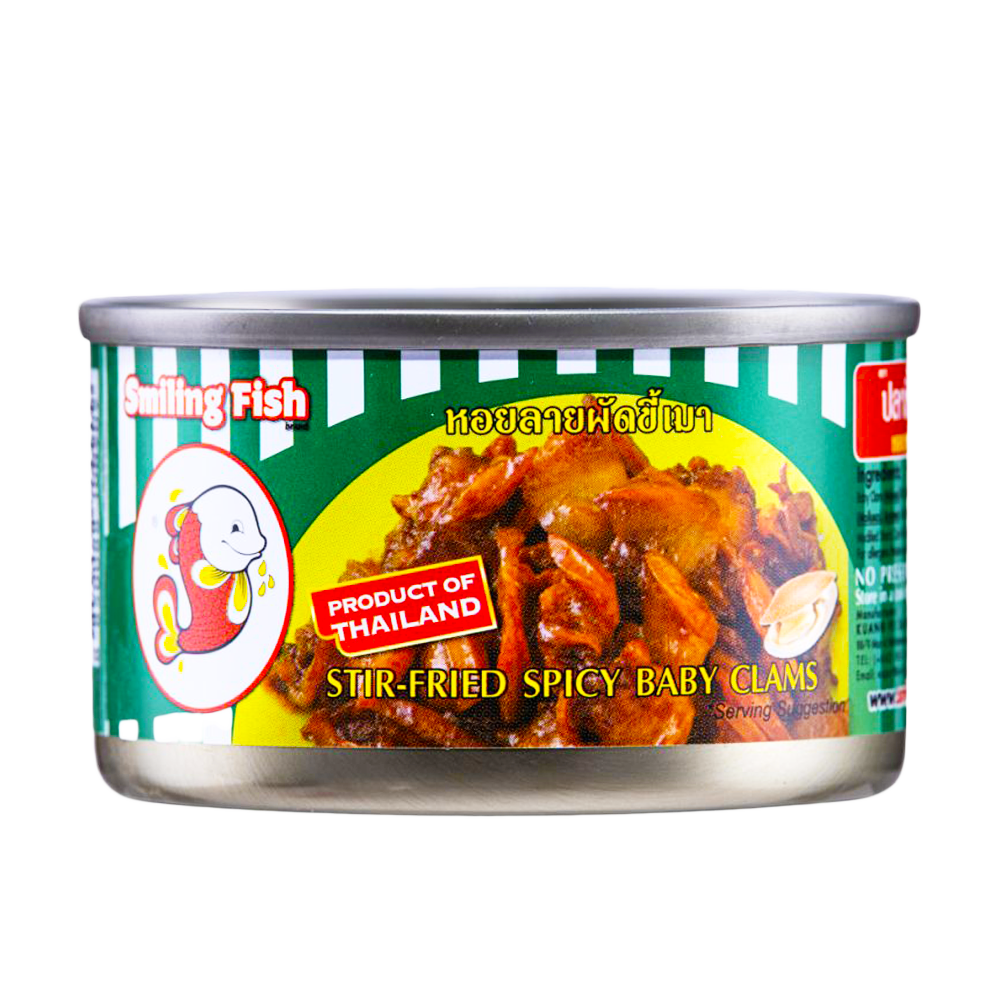 SMILING FISH Spicy Stir Fried Baby Clams 40g