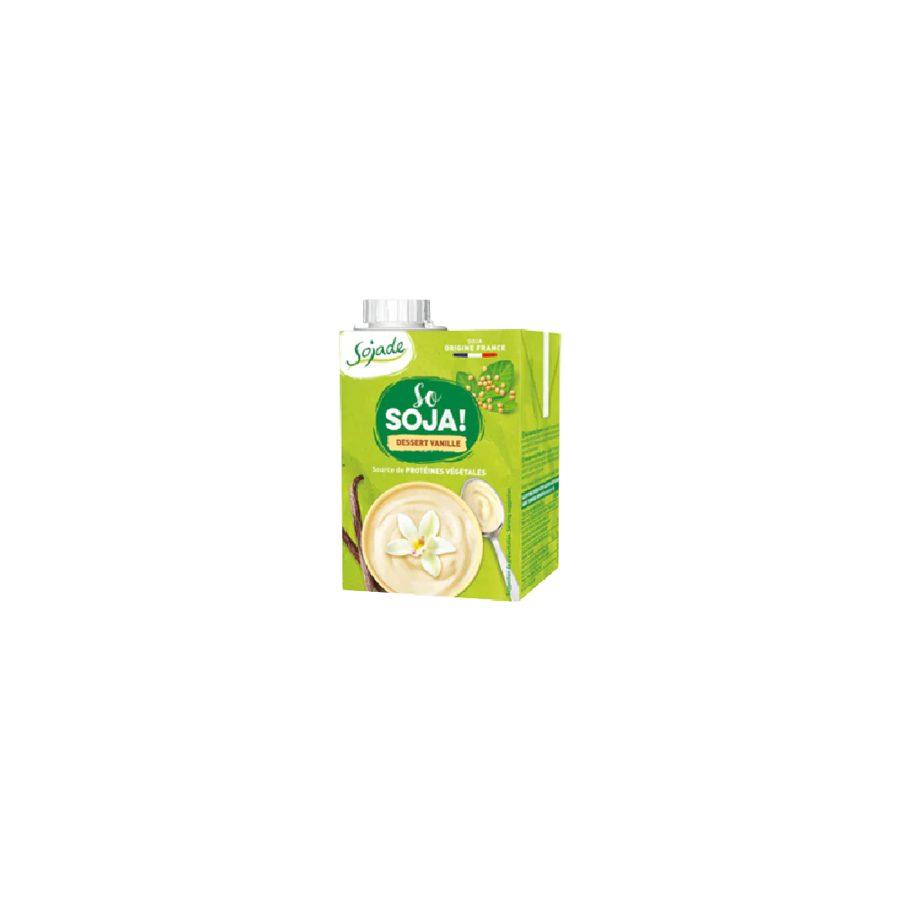 SOJADE Organic Soya Vanilla Custard 530g