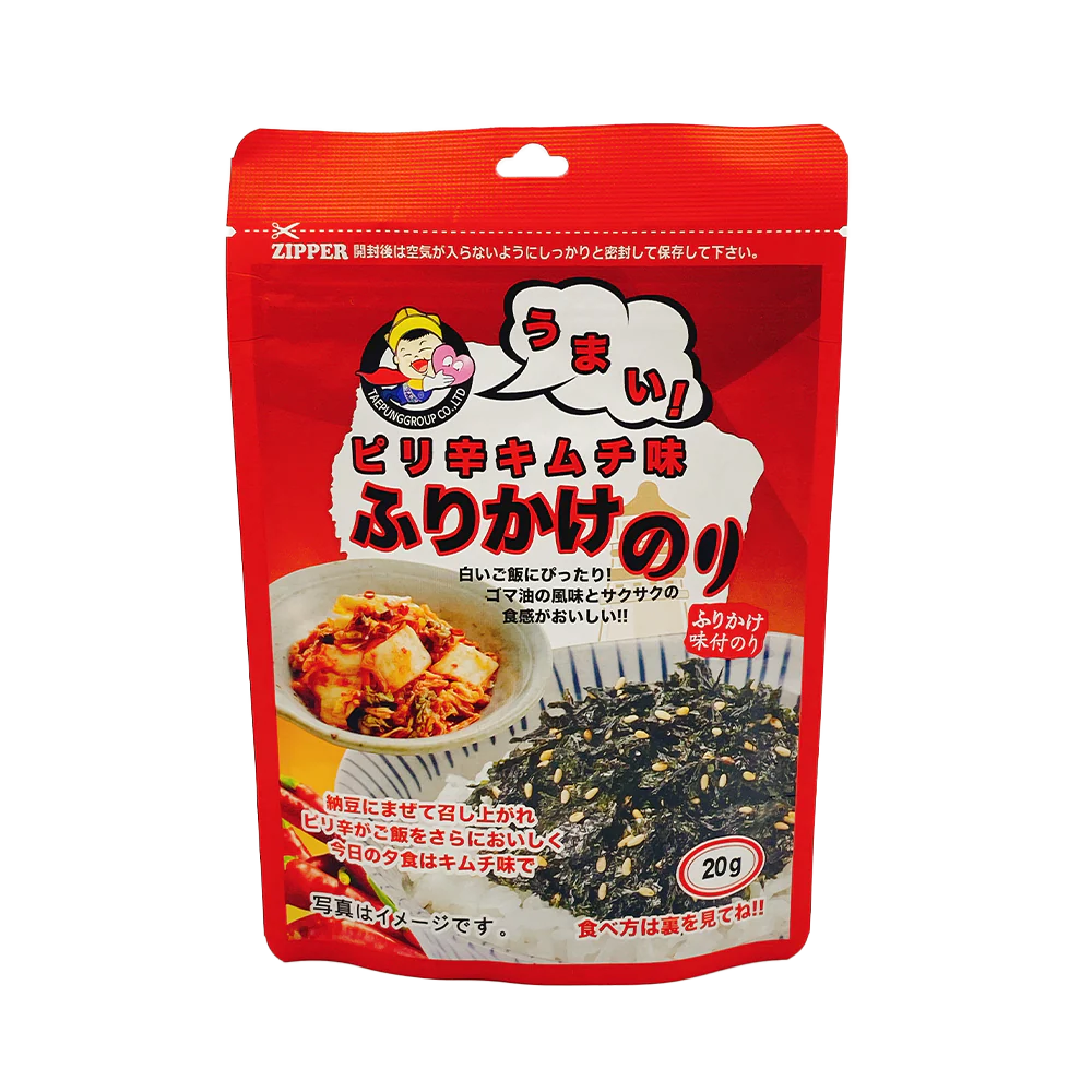 TAEPOONG Laver Flakes Kimchi Flavour 20g