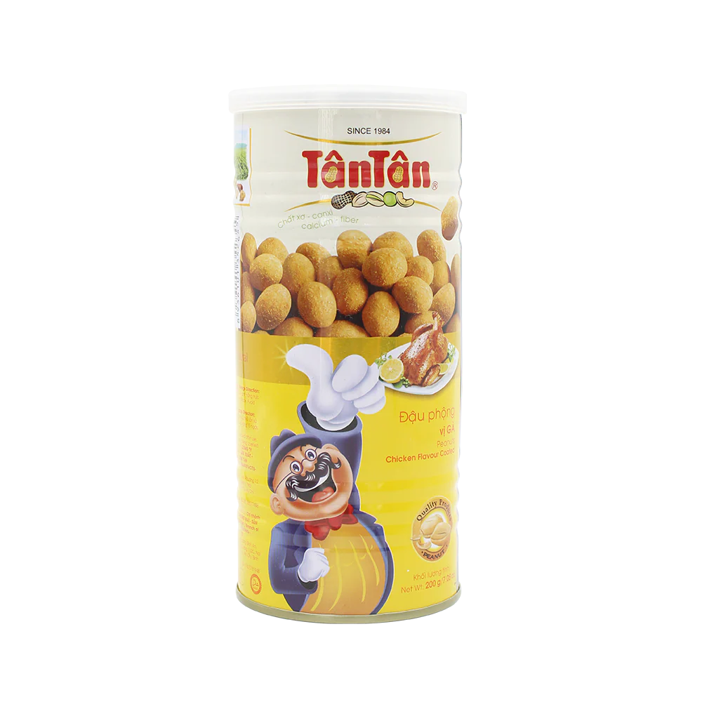 Tan Tan Peanuts Chicken Flavour Coated 200G (Case 24)