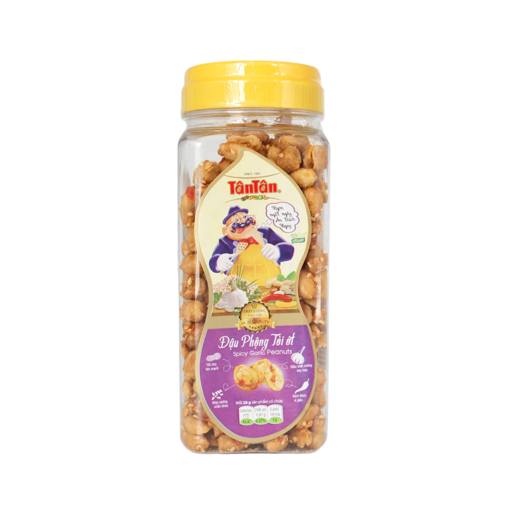 Tan Tan Spicy Garlic Peanuts 260G