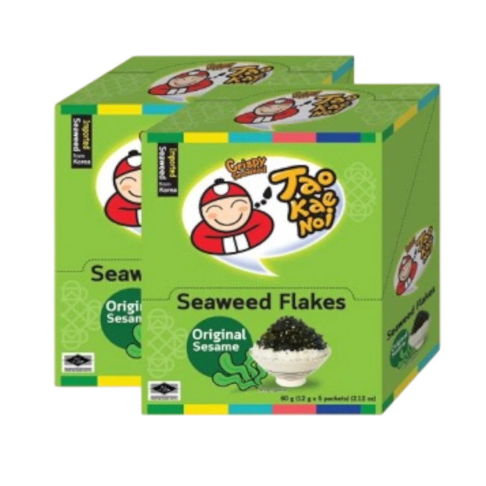 TAOKAENOI Crispy Seaweed Flakes With Sesame 12g (Case 120)