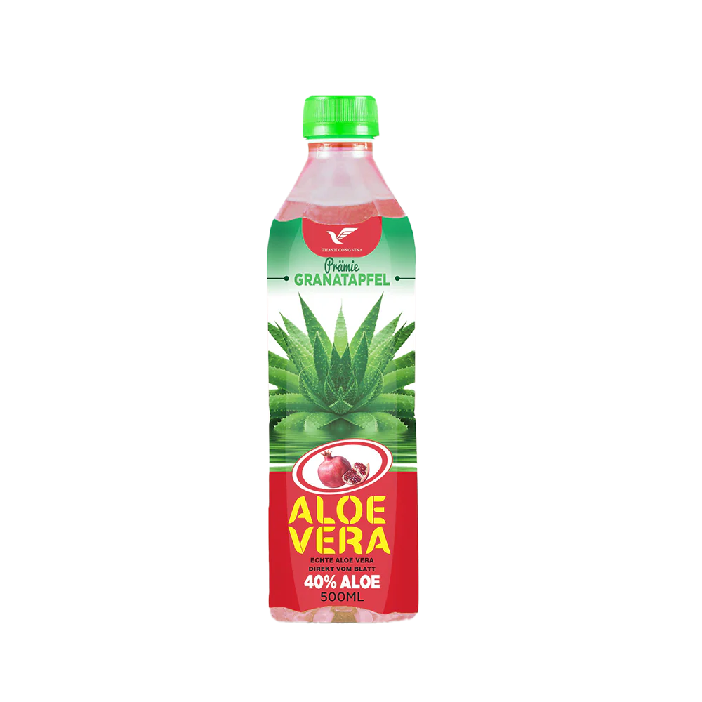 THANH CONG VINA Aloe Vera Drink With Pomegranate Juice 500ml