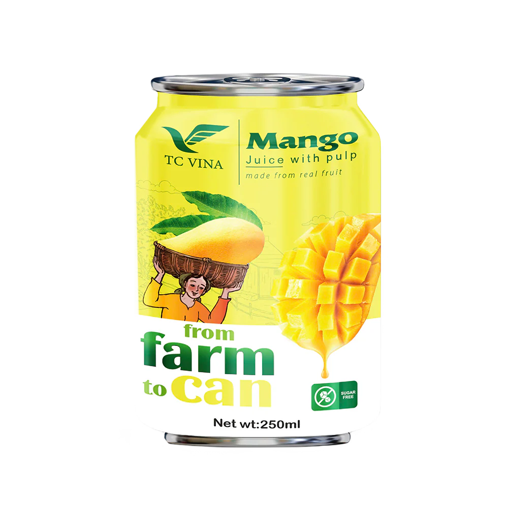 THANH CONG VINA Mango Juice With Pulp 250ml (Case 30)
