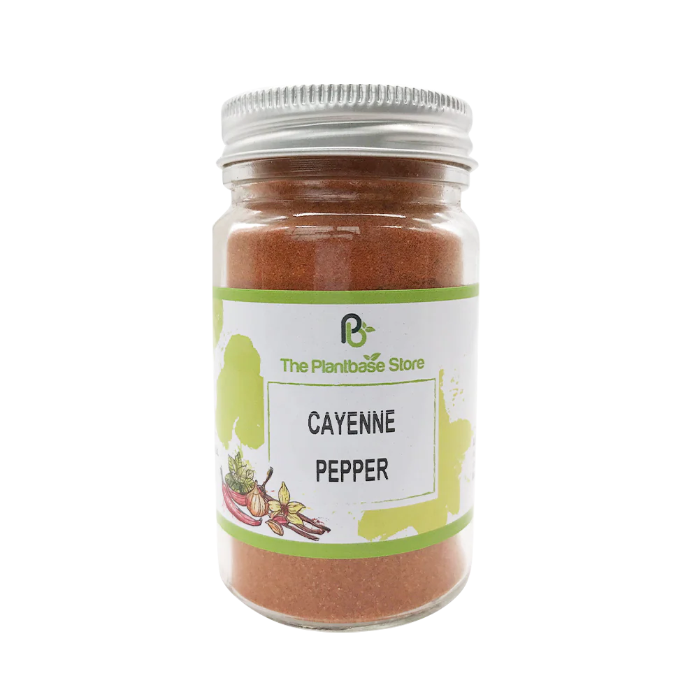 The Plantbase Store Cayenne Pepper 65g