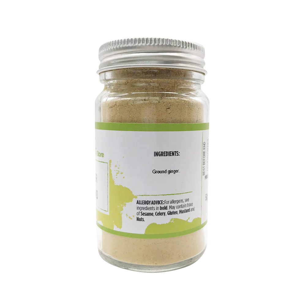 The Plantbase Store Ginger Ground 50g - Image 2
