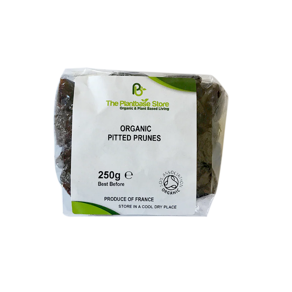 The Plantbase Store Organic Prunes Pitted 250g