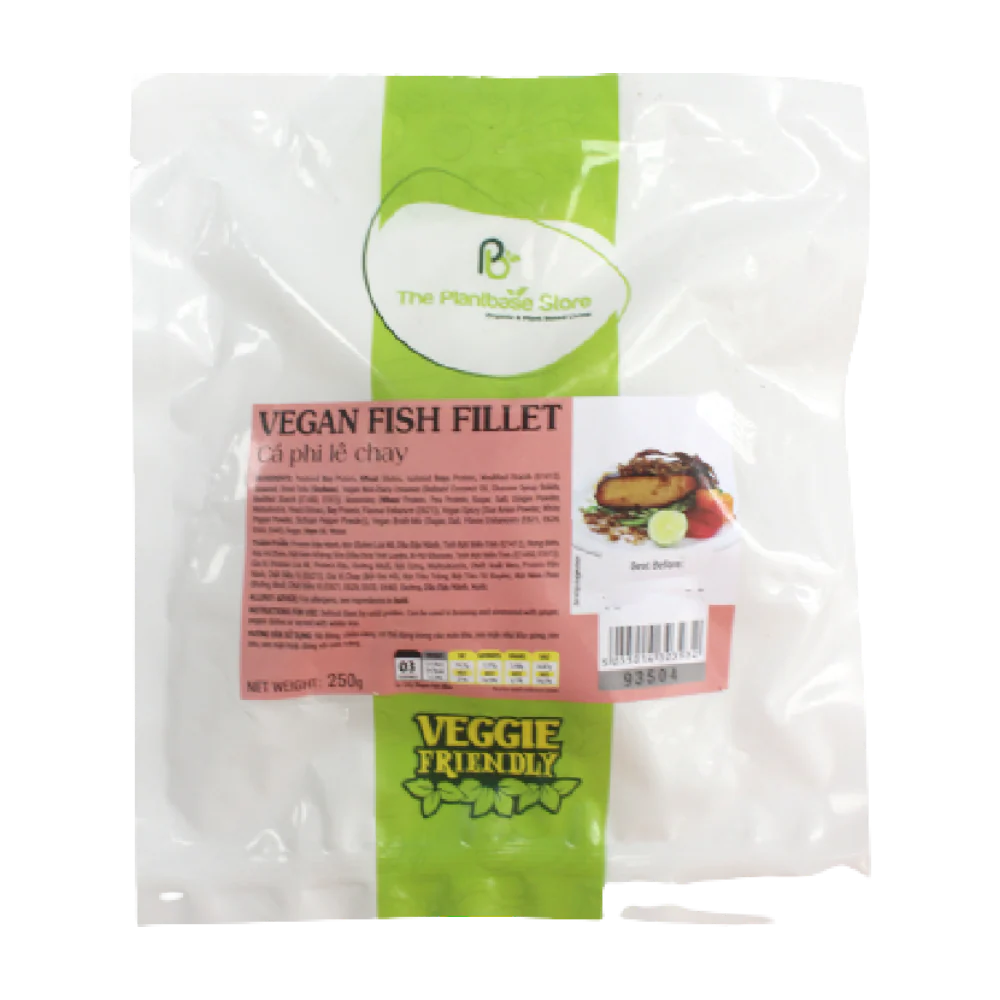 The Plantbase Store Vegan Fish Fillets 250g (Frozen)