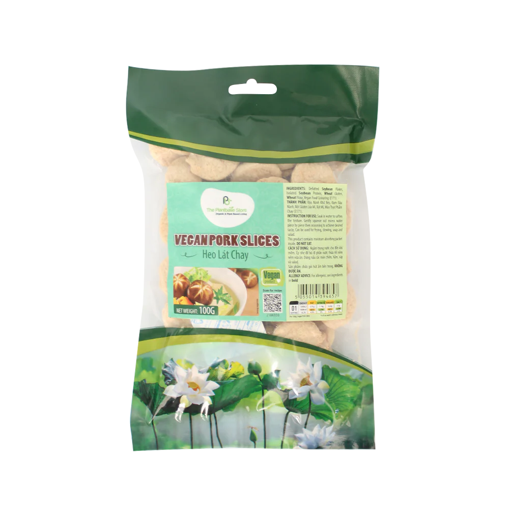 The Plantbase Store Vegan Pork Slices 100g