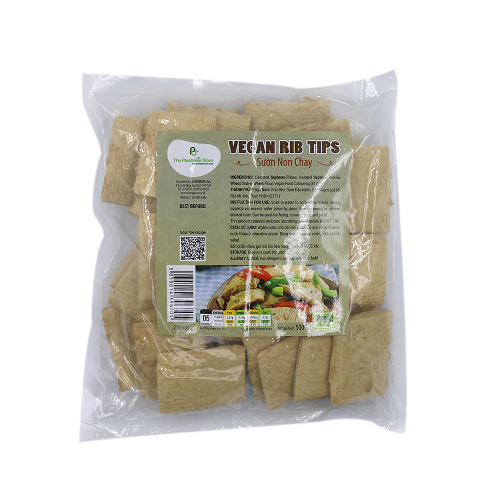 The Plantbase Store Vegan Rib Tips 500g