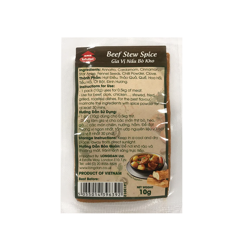 Tofuhat Beef Stew Spice 10g