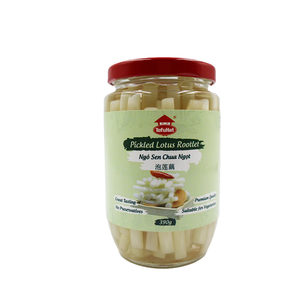 TOFUHAT Pickled Lotus Rootlet 390g
