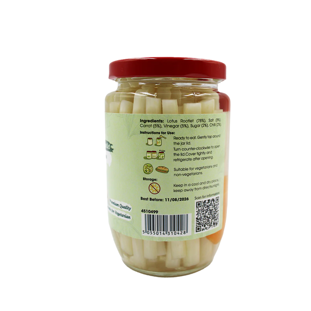TOFUHAT Pickled Lotus Rootlet 390g - Image 2