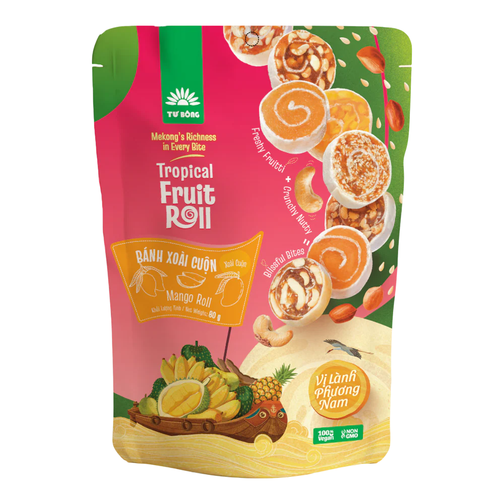 TU BONG Mango Roll 80g