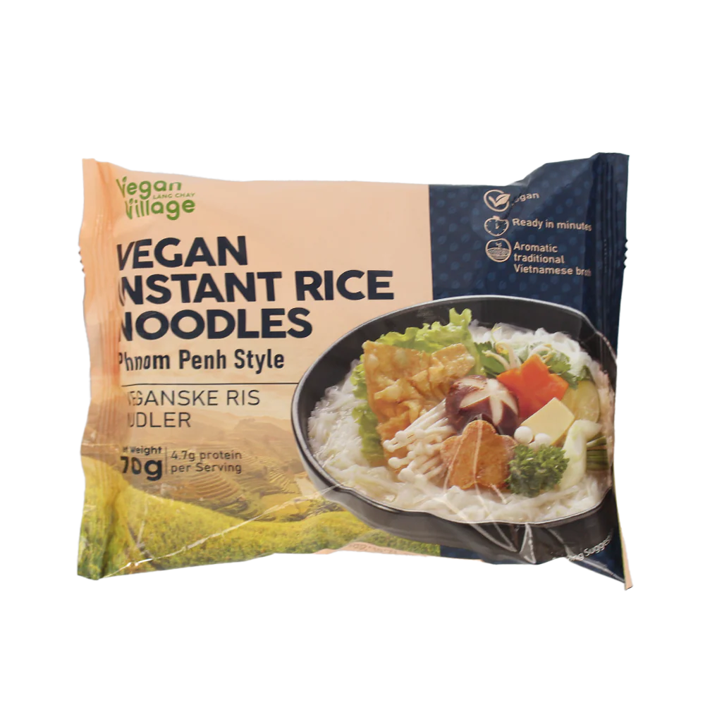 VEGAN VILLAGE Vegan Instant Rice Noodles - Phnom Penh Style 70g