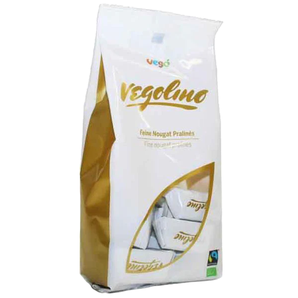 VEGO Organic Vegolino Fine Nougat Pralines 180g