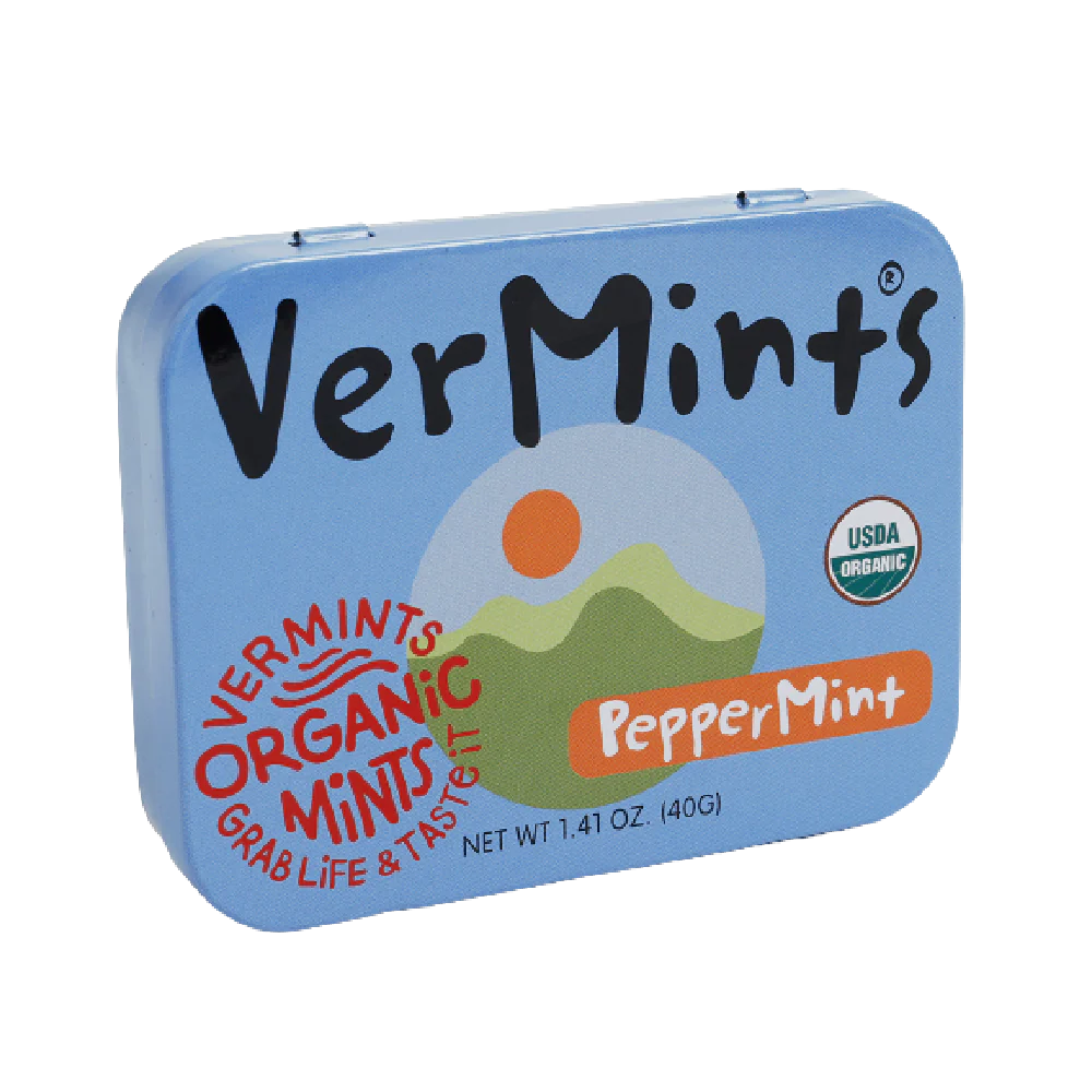 VERMINTS Organic Peppermint 40g