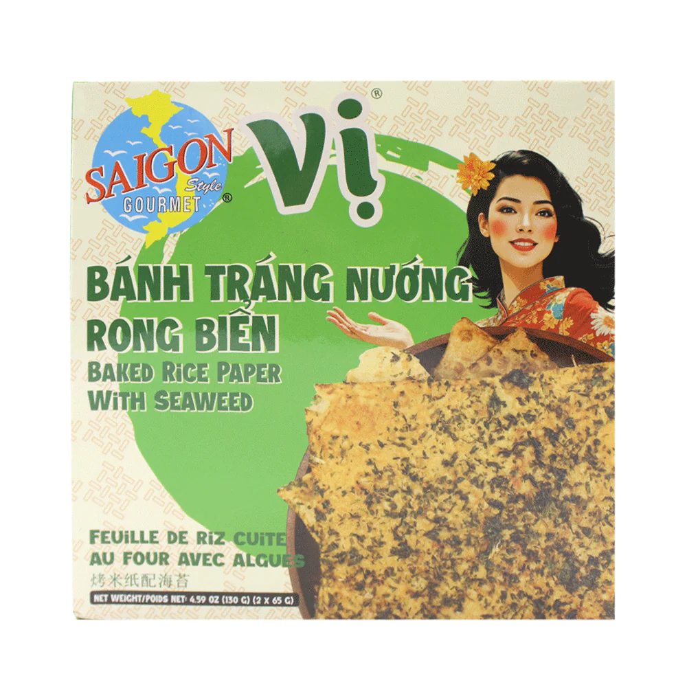 VI Baked Rice Paper With Seaweed 130g