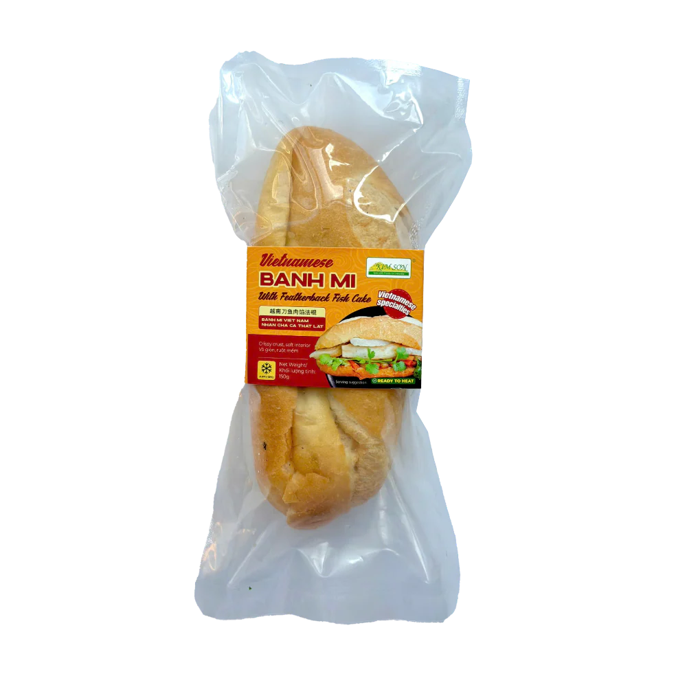 KIM SON Vietnamese Bread With Featherback Fish Cake 150G (Frozen)