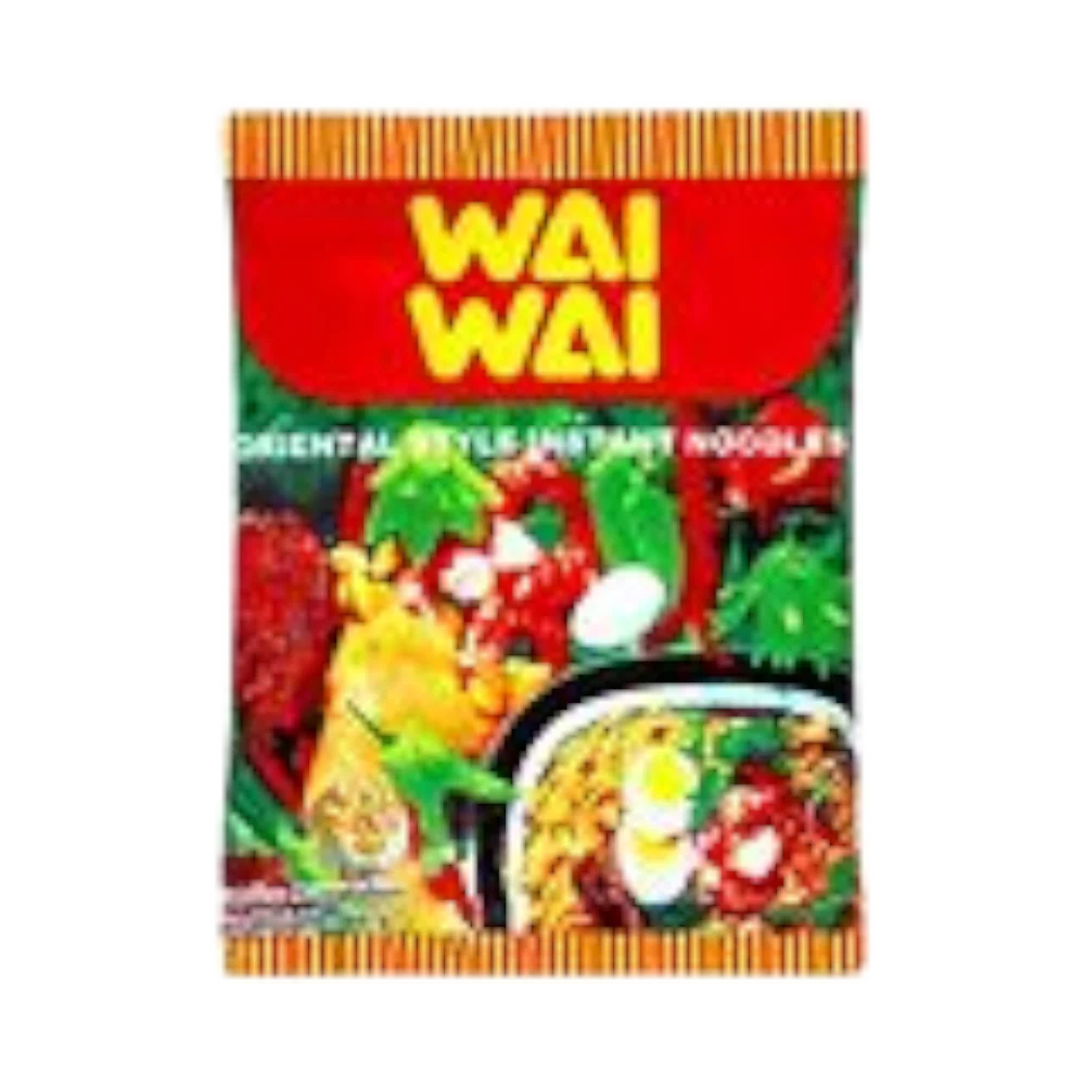 WAI WAI Oriental Style Instant Noodles 60g (Case 30)