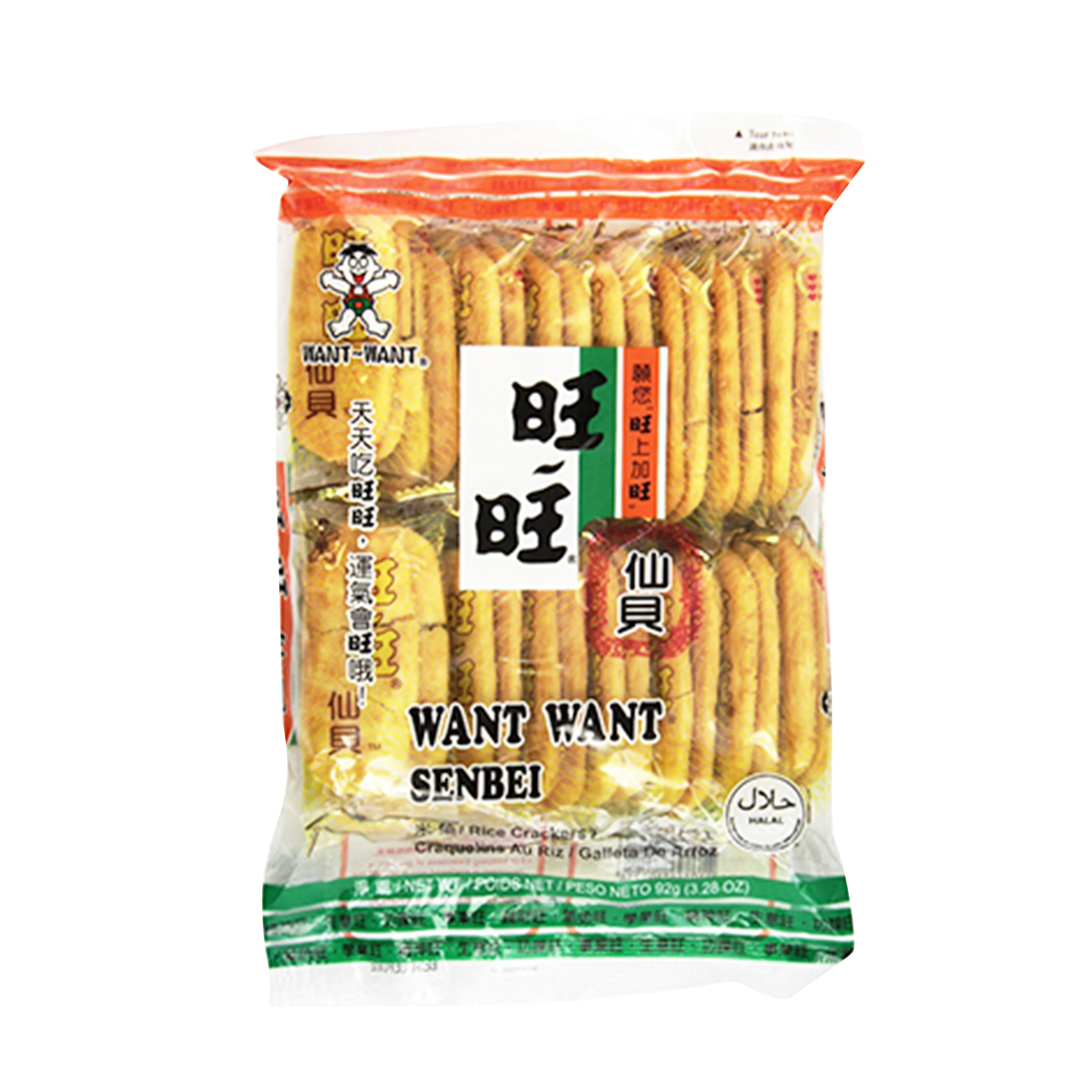 WANT WANT Senbei Rice Cracker 112g