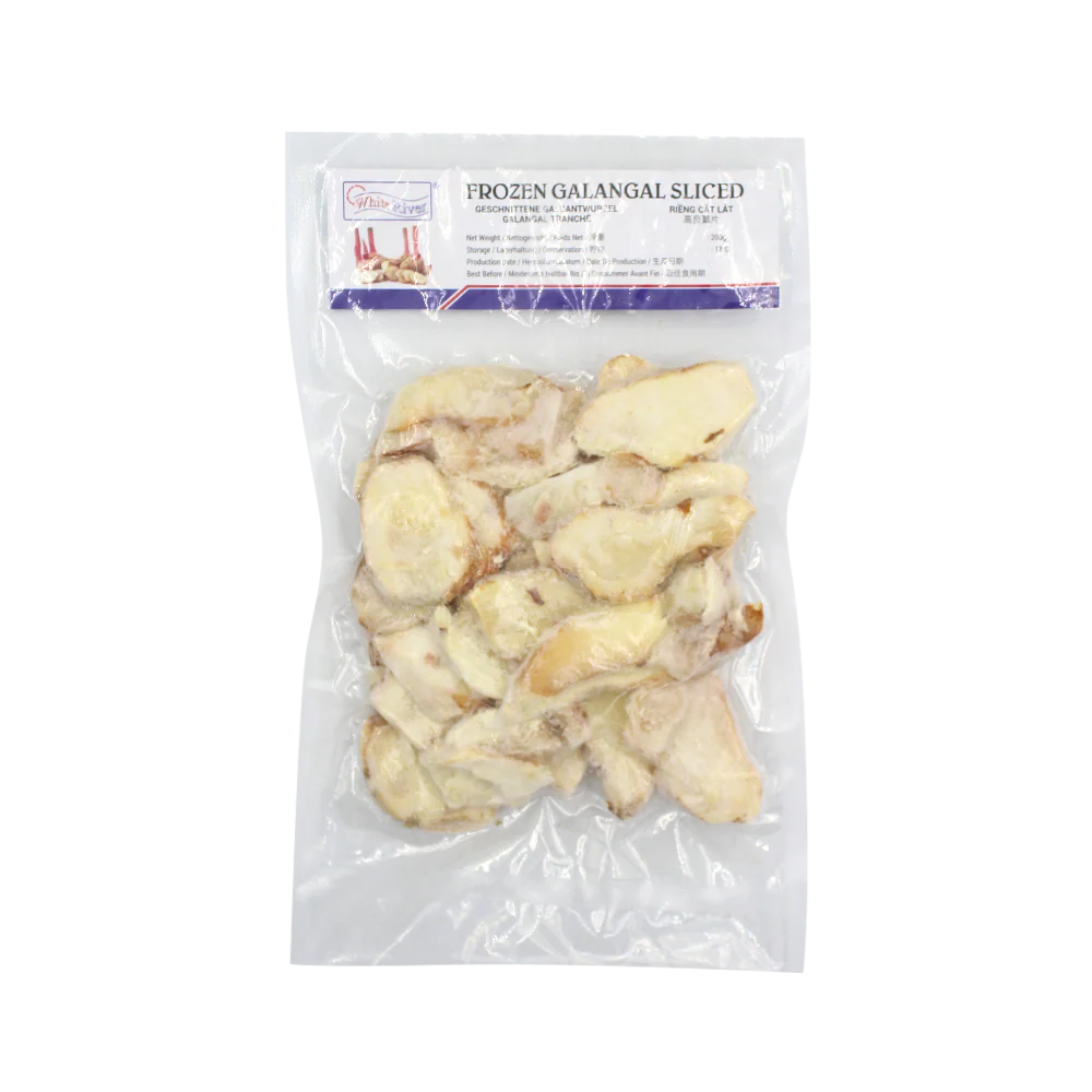 White River Frozen Galangal Sliced 200G (Frozen)