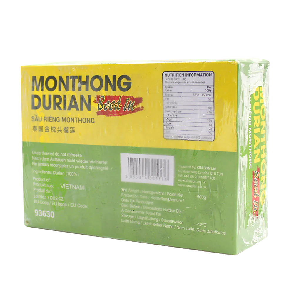 White River Frozen Monthong Durian Seed In 500G (Frozen) - Image 4