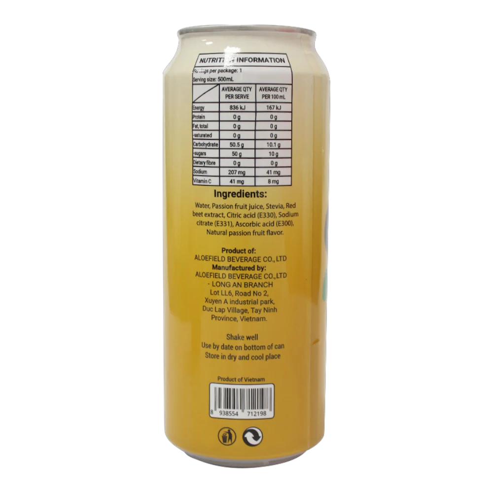 Yolo Passionfruit Juice 500ml - Image 2