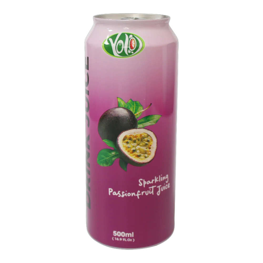Yolo Sparkling Passionfruit Juice 500ml