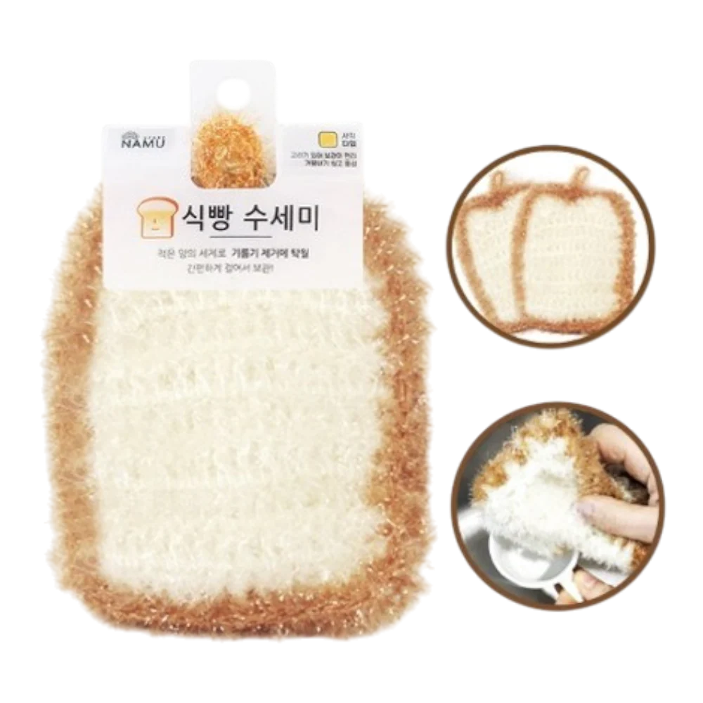 YOUNG STAR Kitchen Scrubber Bread Shape 20g