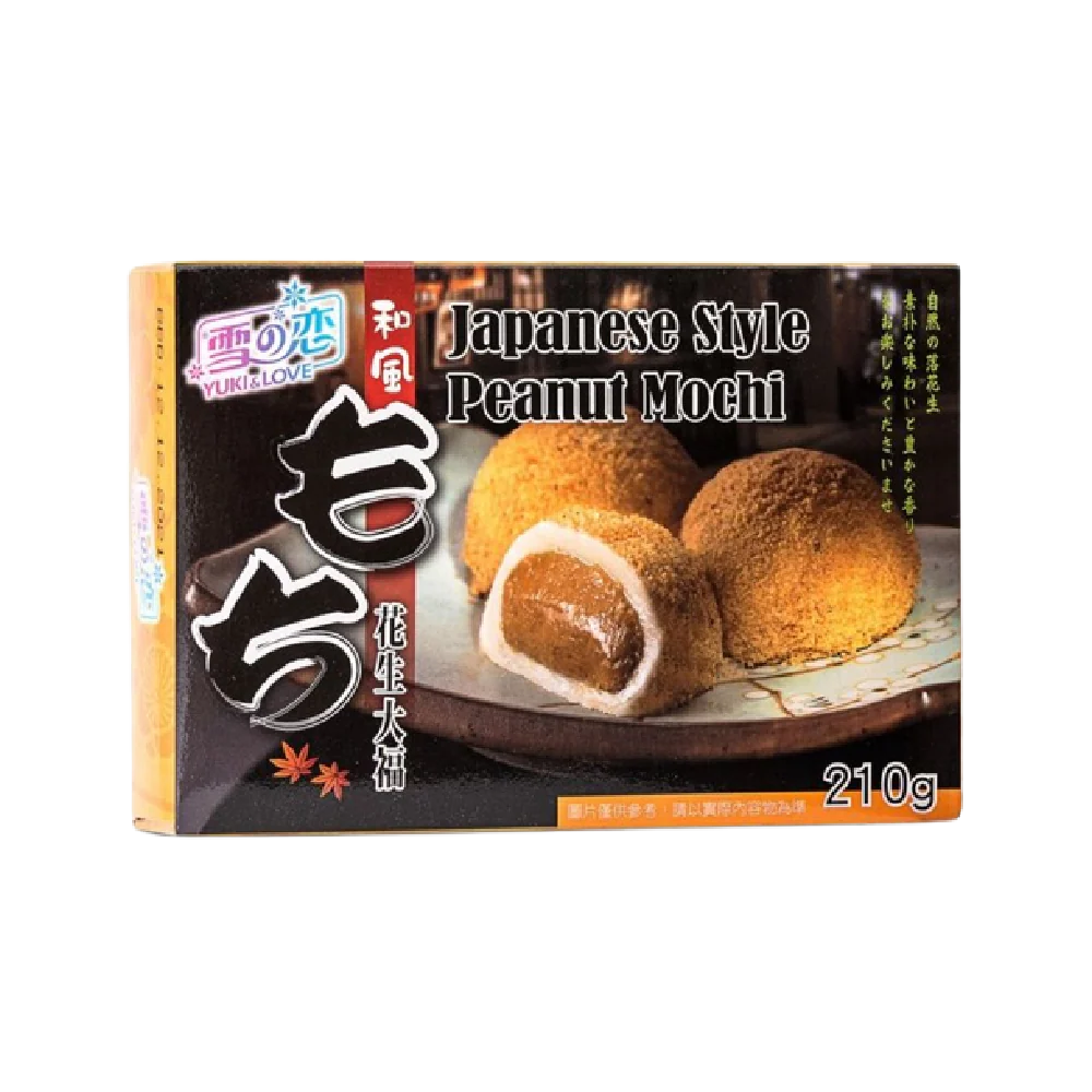 YUKI & LOVE Japanese Style Peanut Mochi 210g