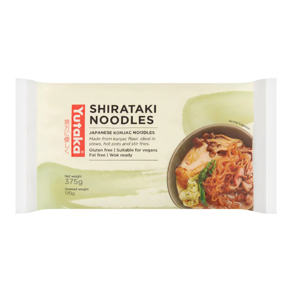 Yutaka Japanese White Shirataki Noodles 375g
