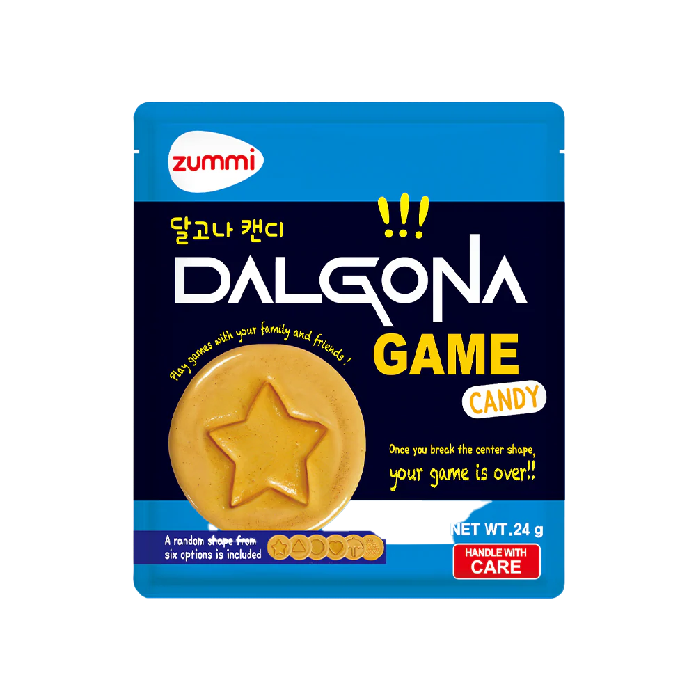 ZUMMI Dalgona Game Candy 24g (Case 30)
